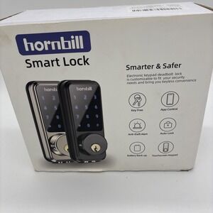 Hornbill WiFi Smart Deadbolt‎ Lock, Touchscreen Keypad, Keyless Entry, Bluetooth